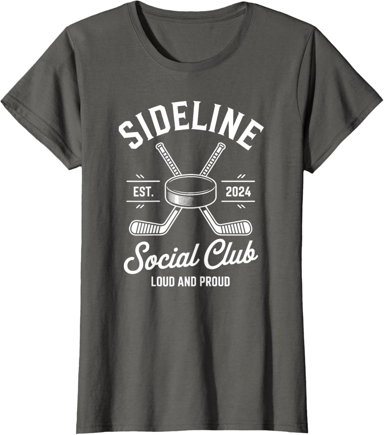 Ice Hockey Game Sideline Social Club Loud and Proud Cheer