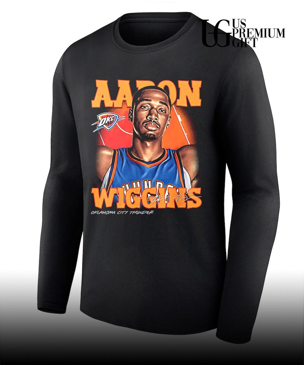 Aaron Wiggins Oklahoma City Thunder NBA 2026 Playoffs signature shirt