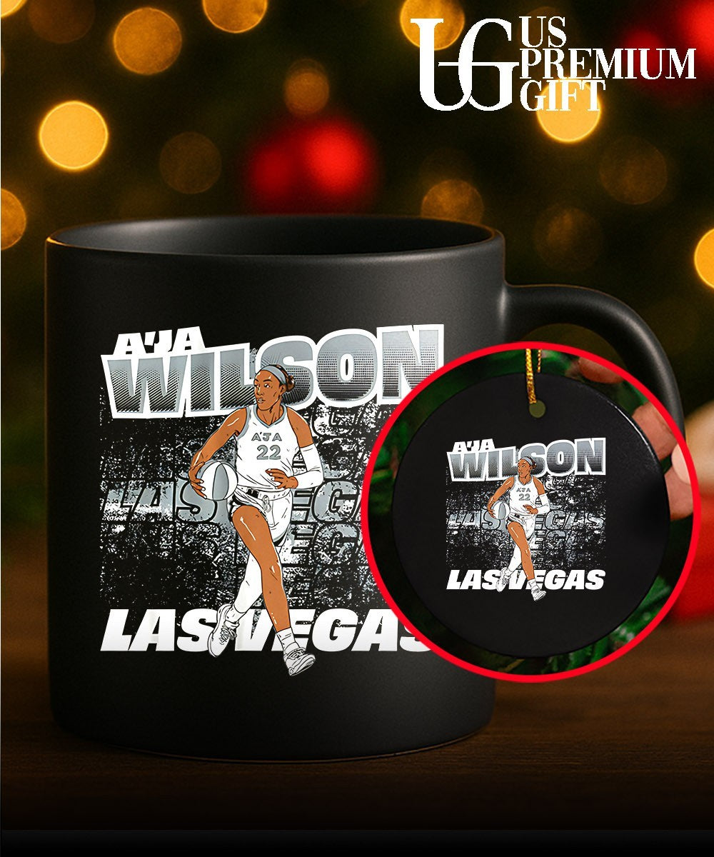 A’ja Wilson Las Vegas Aces WNBA Street Ball shirt
