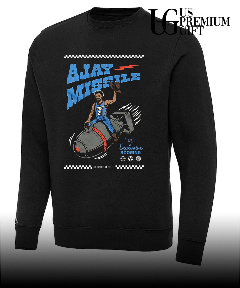Ajay Missile Explosive Scoring OKC Thunder basketball shirt