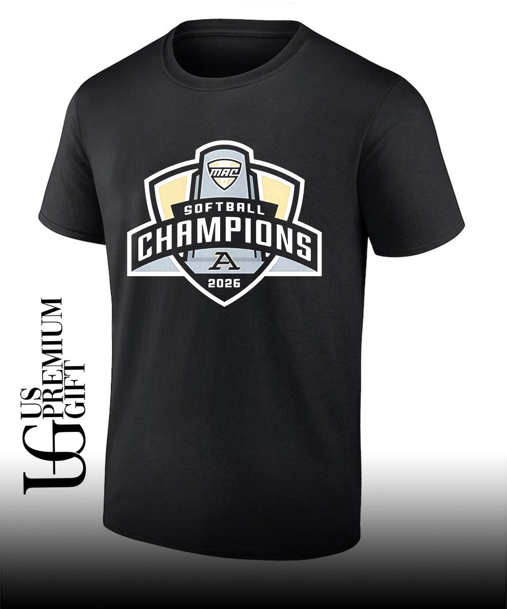 Akron Zips 2026 MAC Softball Tournament Champions Locker Room shirt