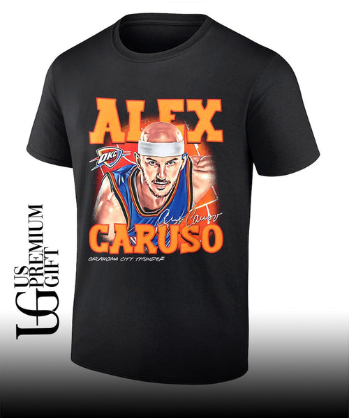 Alex Caruso Oklahoma City Thunder NBA 2026 signature graphic shirt