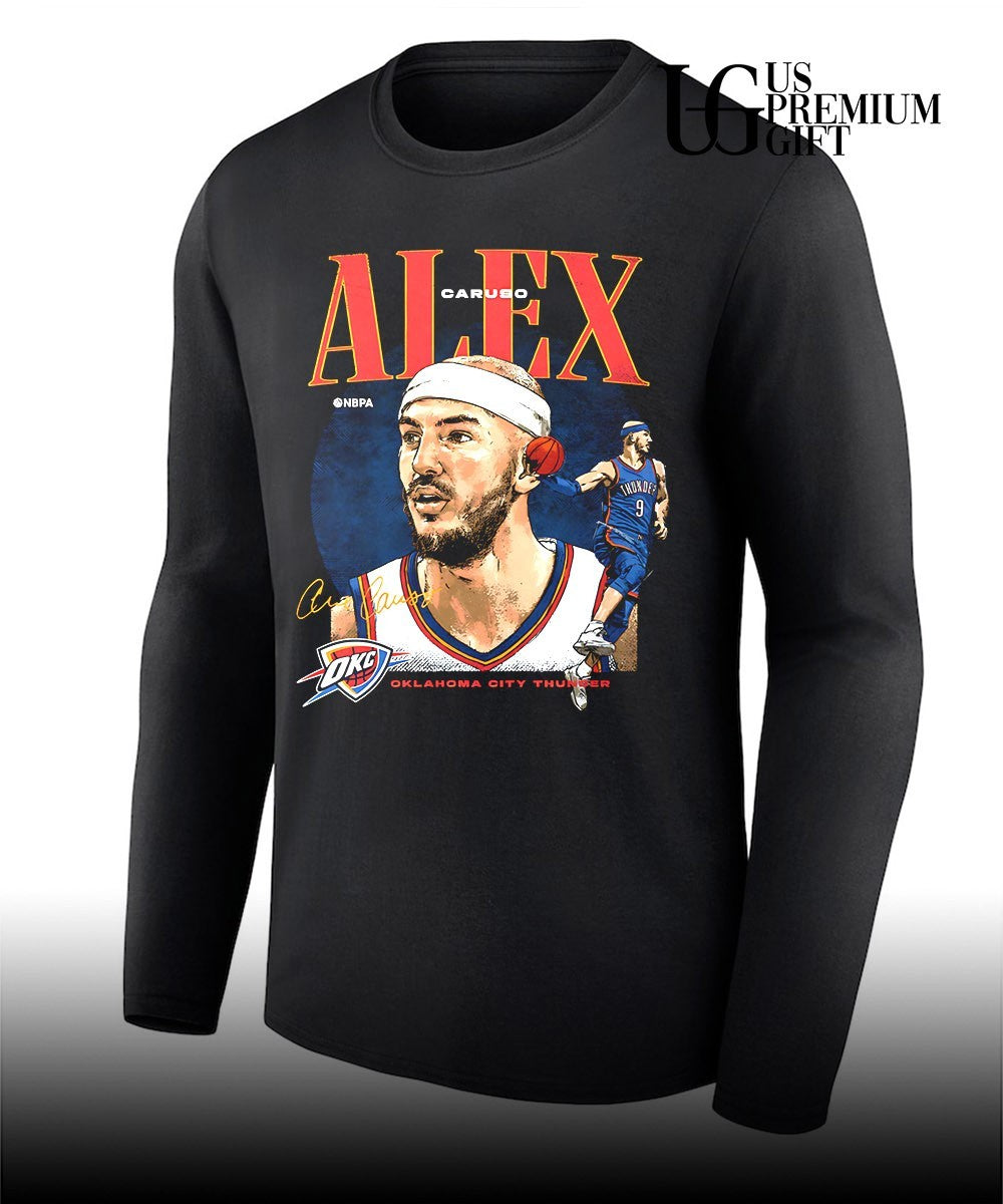 Alex Caruso player Oklahoma City Thunder NBA 2026 signature shirt