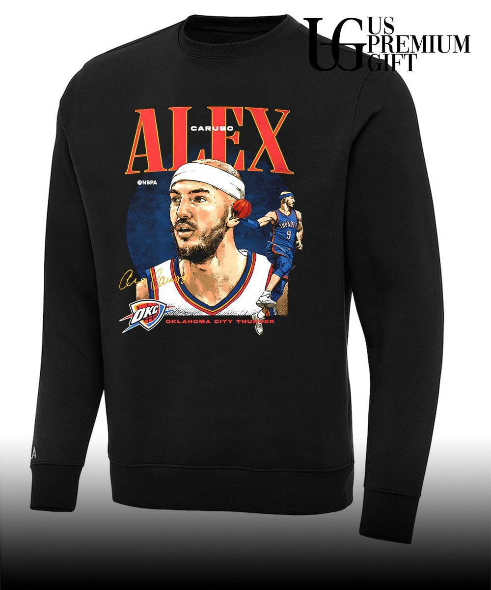 Alex Caruso player Oklahoma City Thunder NBA 2026 signature shirt