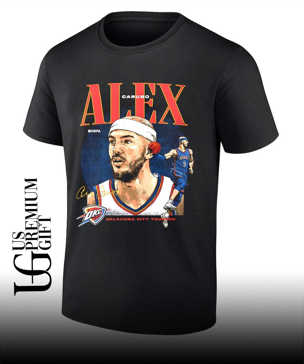 Alex Caruso player Oklahoma City Thunder NBA 2026 signature shirt