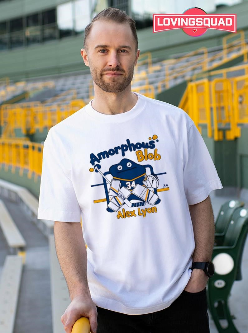 Alex Lyon Amorphous Blob Buffalo Sabres Shirt