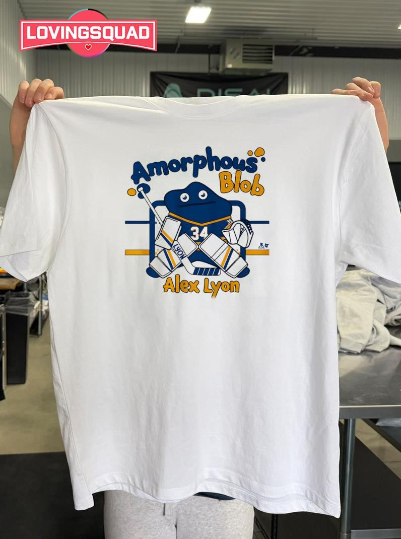 Alex Lyon Amorphous Blob Buffalo Sabres Shirt