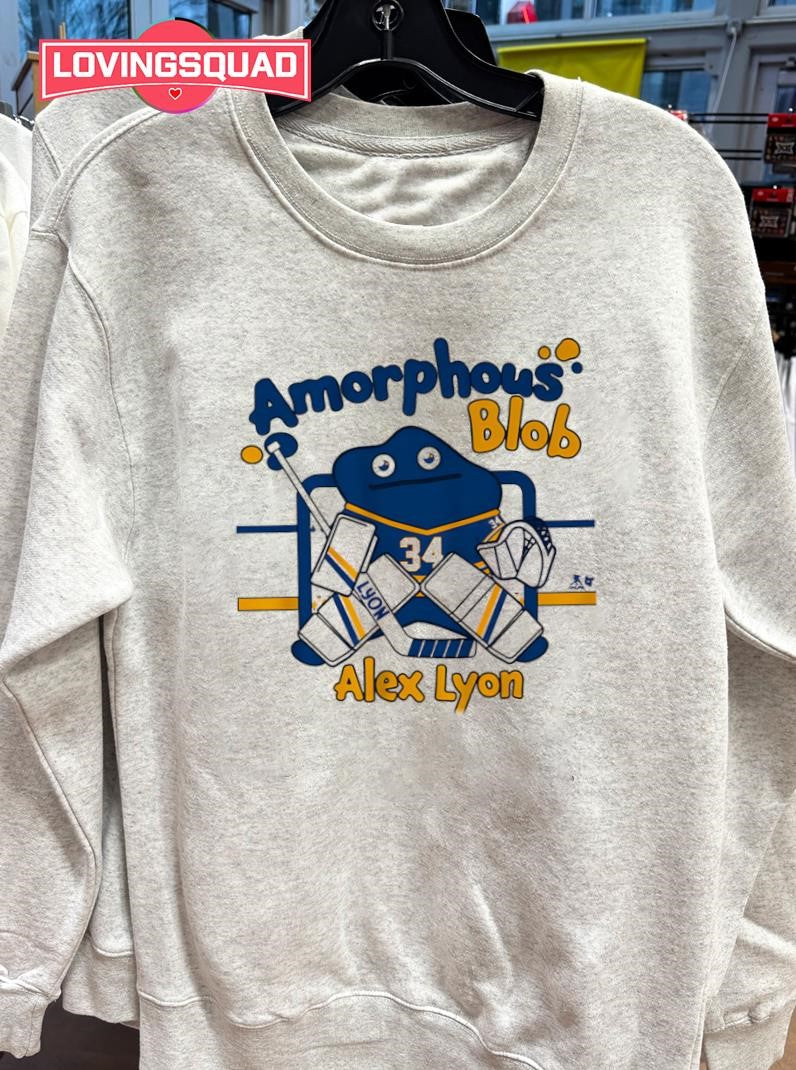 Alex Lyon Amorphous Blob Buffalo Sabres Shirt