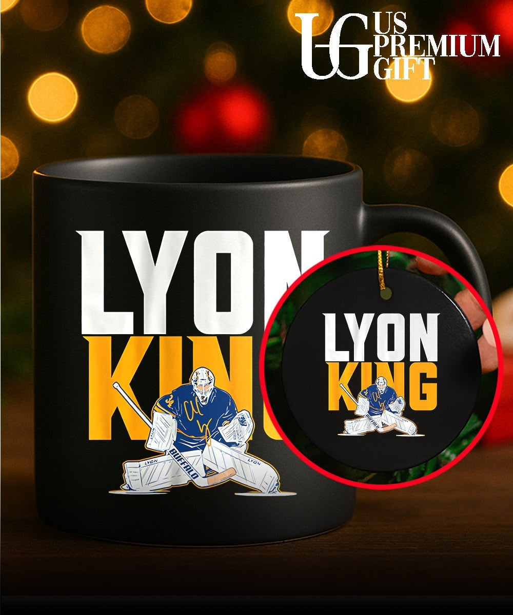 Alex Lyon King The Goalie King Buffalo Sabres hockey shirt