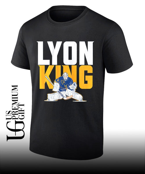 Alex Lyon King The Goalie King Buffalo Sabres hockey shirt
