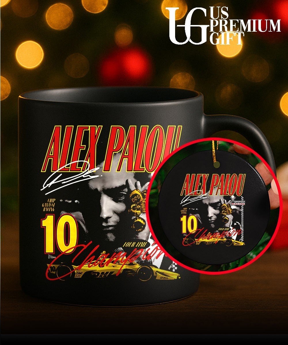 Alex Palou Four-Time Champ signature shirt