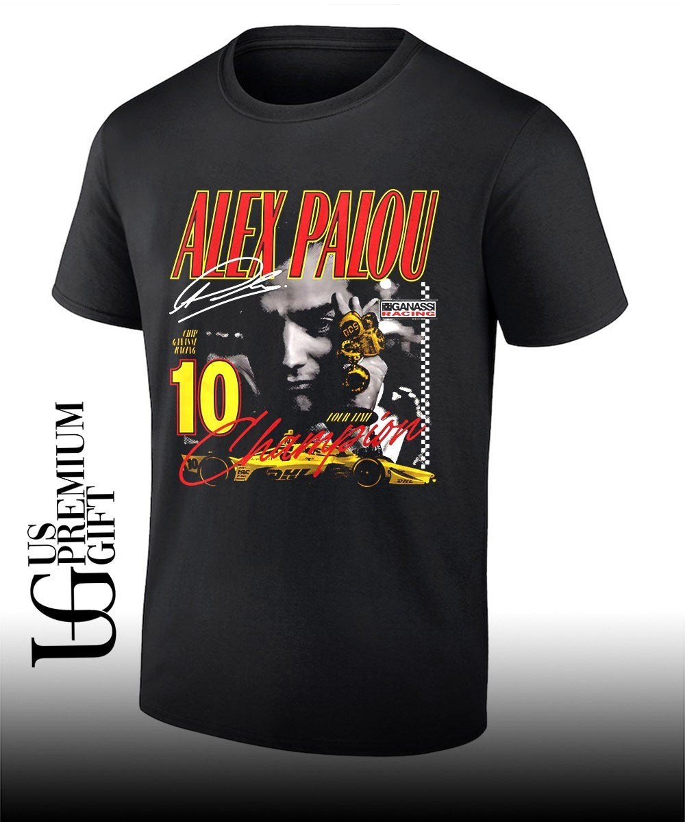 Alex Palou Four-Time Champ signature shirt