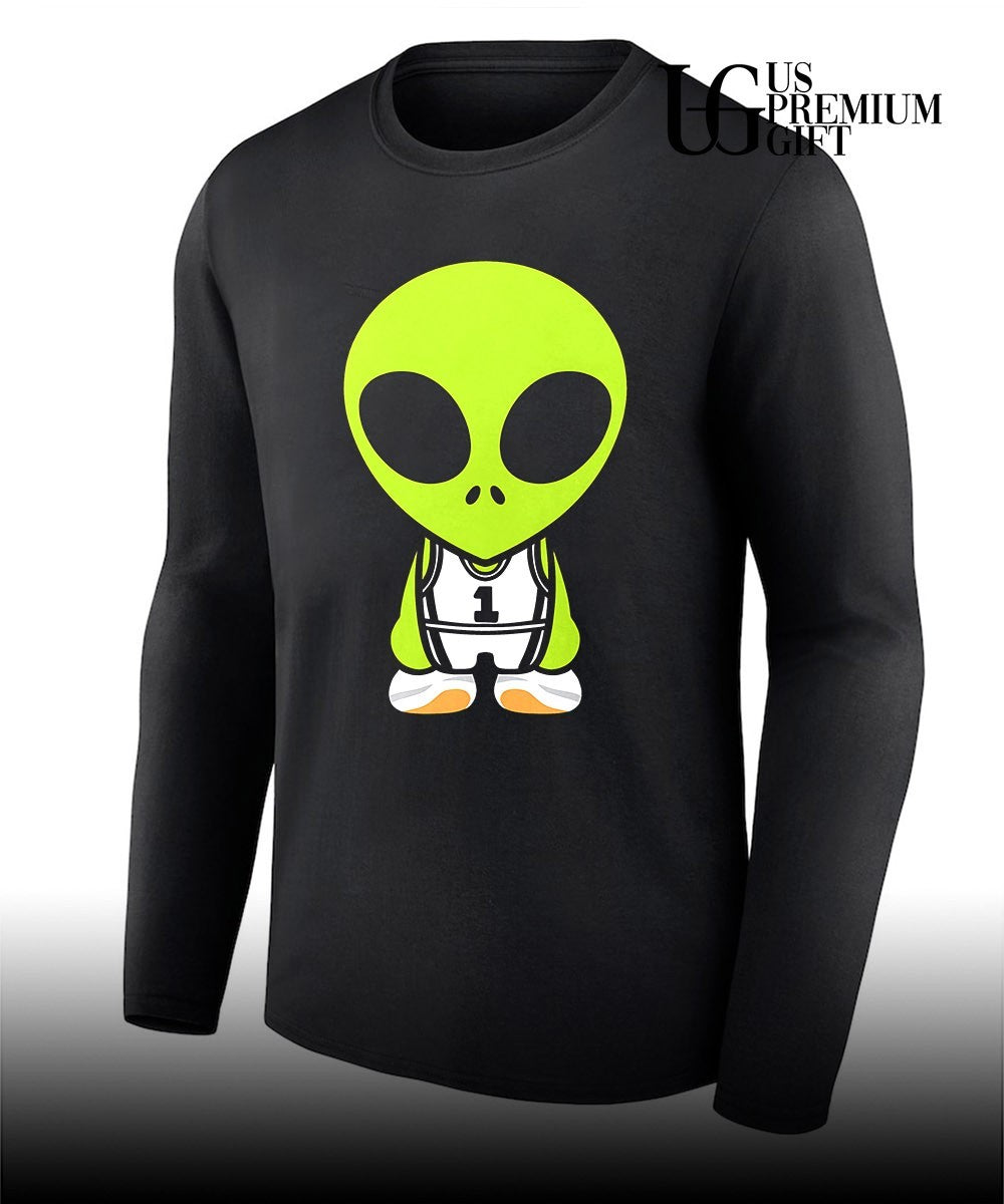 Alien Victor Wembanyama number 1 basketball San Antonio Spurs NBA shirt