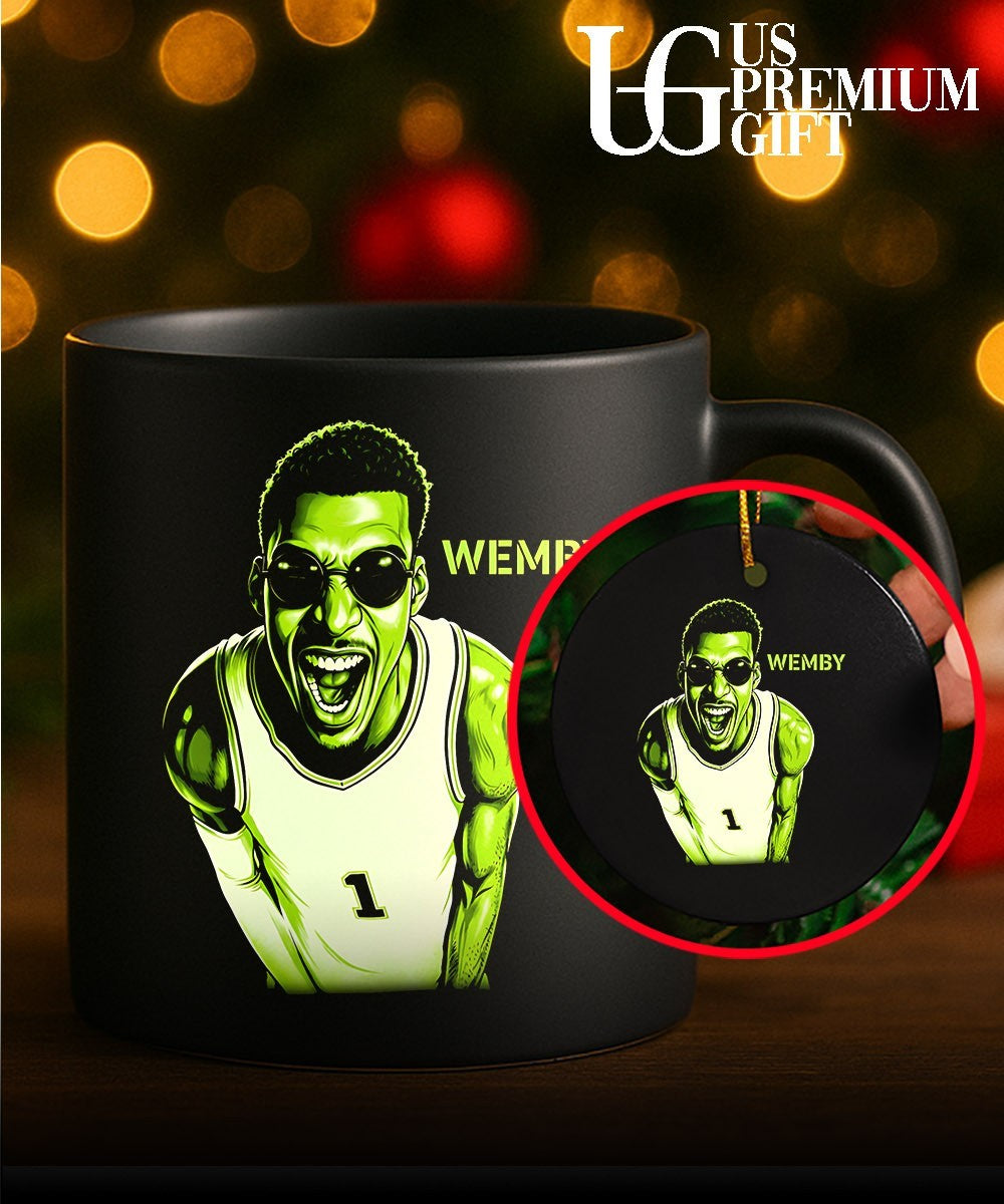 Alien Victor Wembanyama scream San Antonio Spurs NBA Champions 2026 shirt