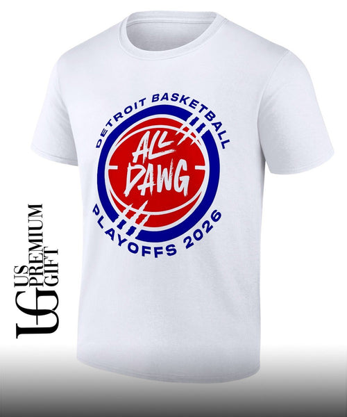 All Dawg Detroit Pistons Basketball NBA Playoffs 2026 shirt