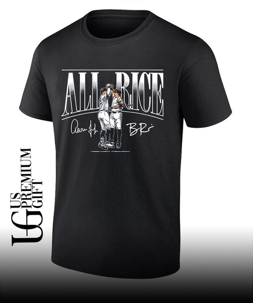 All Rice Aaron Judge and Ben Rice New York Yankees baseball signature shirt