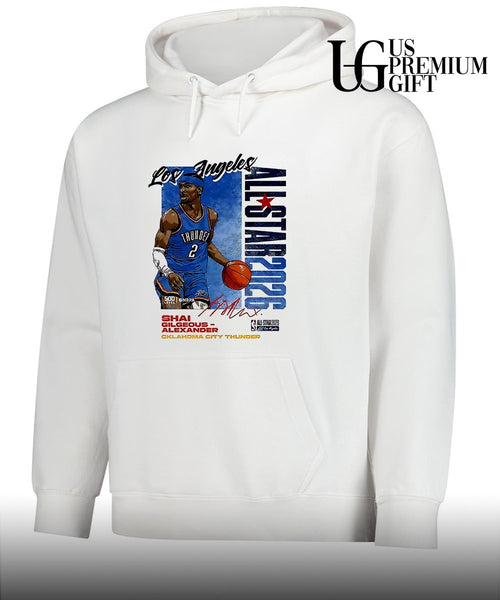 All Star 2026 SGA Shai Gilgeous-Alexander OKC Thunder basketball signature shirt