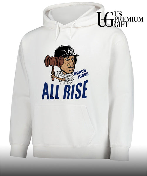 All rise Aaron Judge New York Yankees baseball gavel caricature shirt