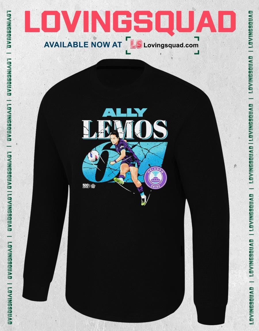 Ally Lemos Orlando Pride Cracked Number Shirt