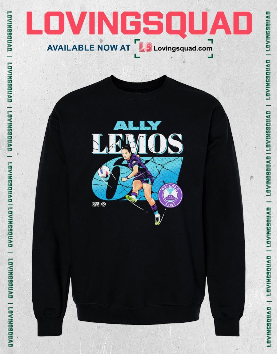 Ally Lemos Orlando Pride Cracked Number Shirt