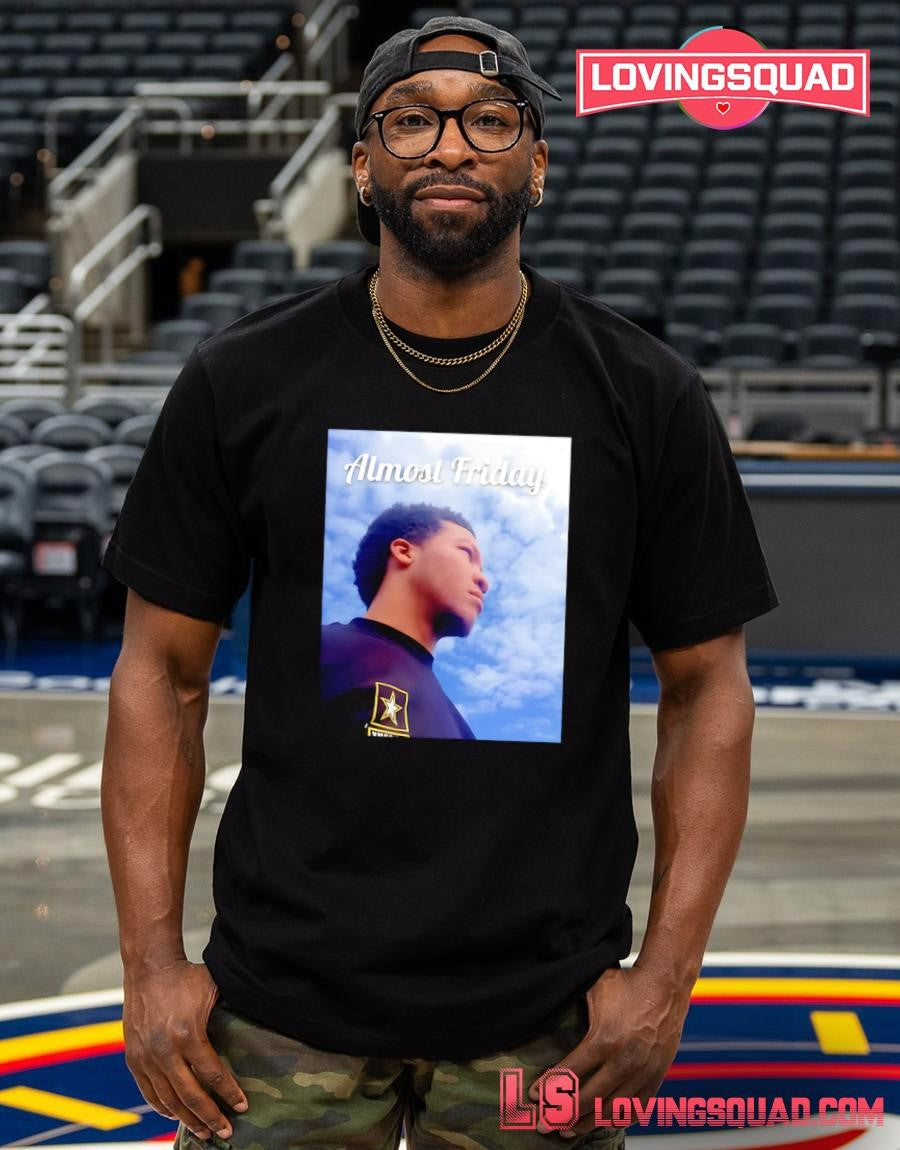 Almost Friday NWTS Basketball Shirt