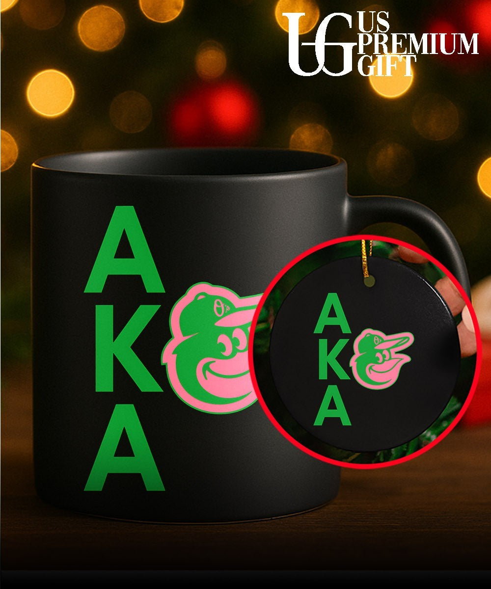 Alpha Kappa Alpha Baltimore Orioles logo shirt
