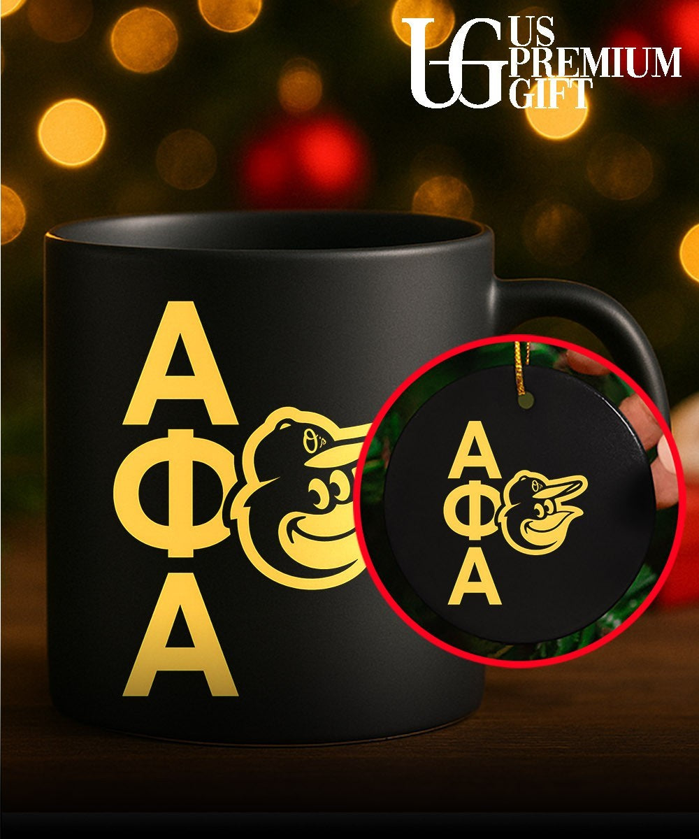 Alpha Phi Alpha Baltimore Orioles logo shirt