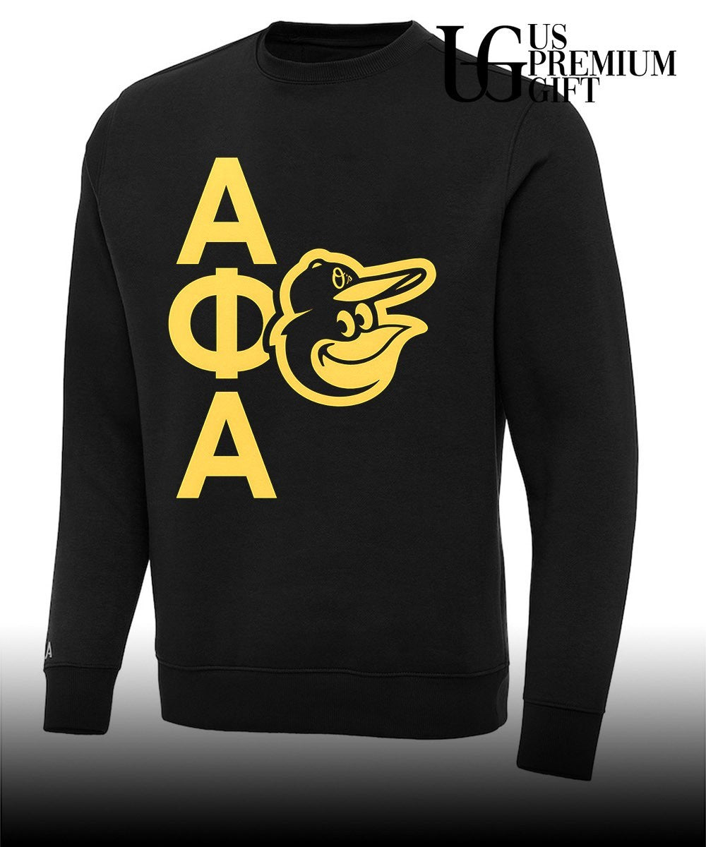 Alpha Phi Alpha Baltimore Orioles logo shirt