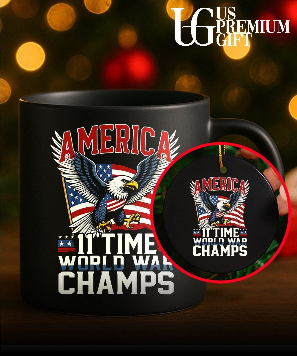 America 11 Time World War Champs shirt
