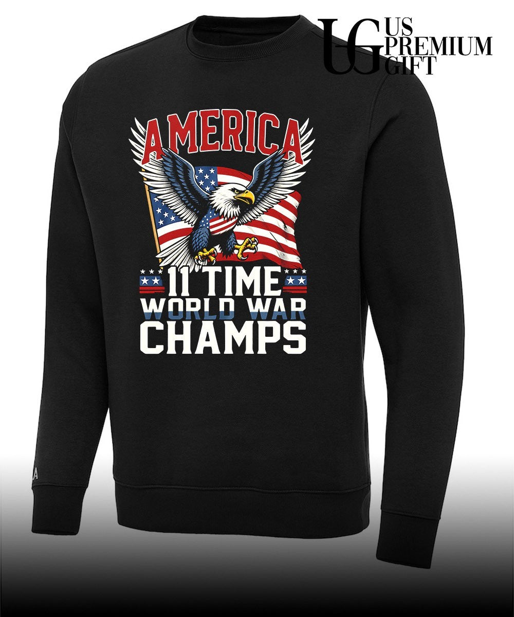 America 11 Time World War Champs shirt