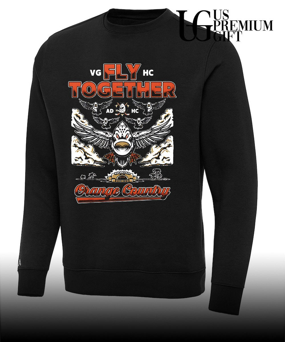 Anaheim Ducks Fly Together Formation Orange County 2026 shirt