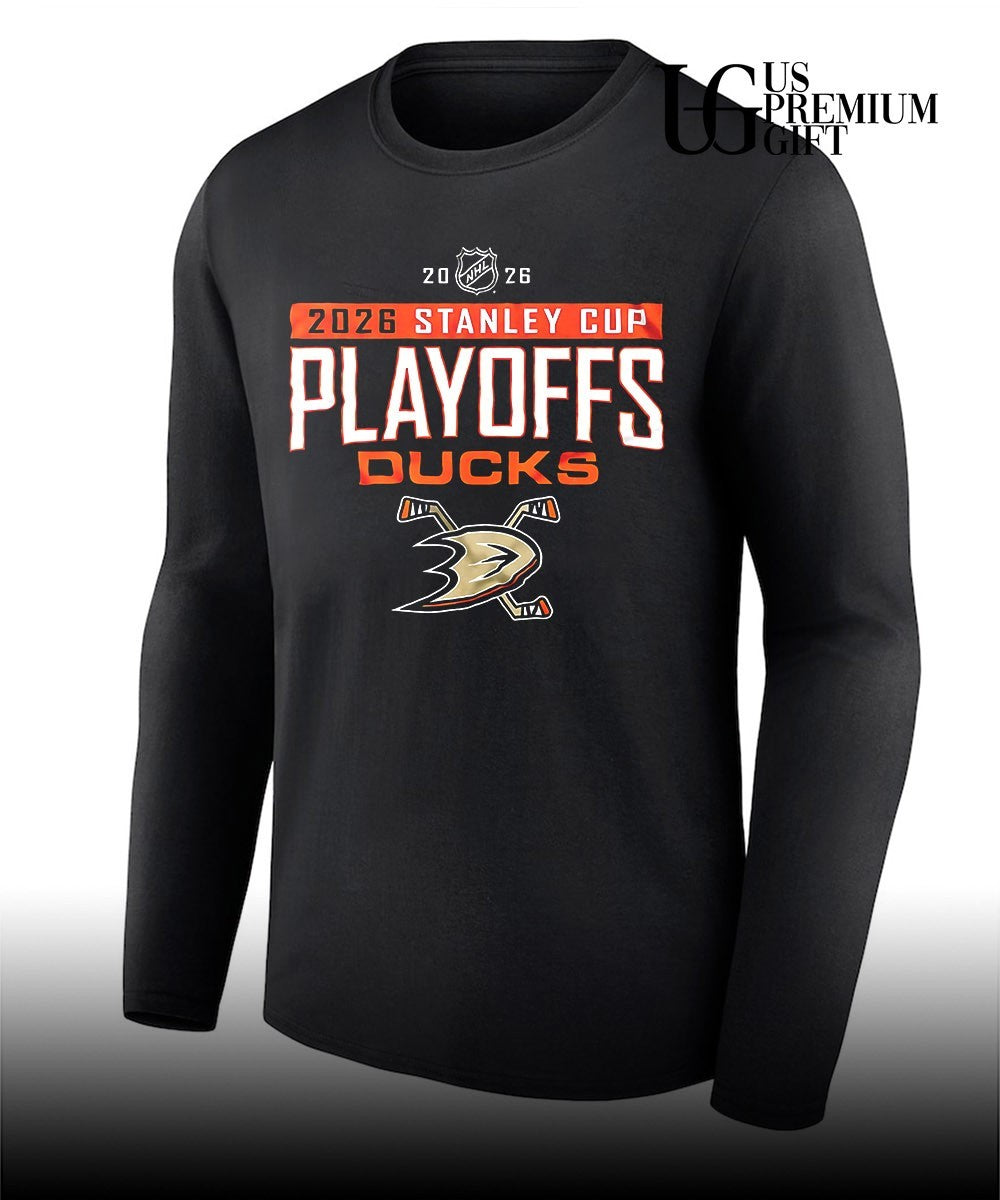 Anaheim Ducks NHL 2026 Stanley Cup Playoffs fan logo shirt