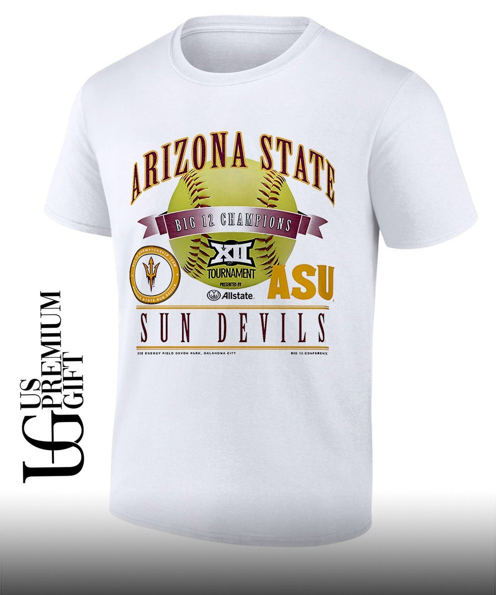 Arizona State Sun Devils 2026 Big 12 Softball Tournament Champions Locker Room shirt