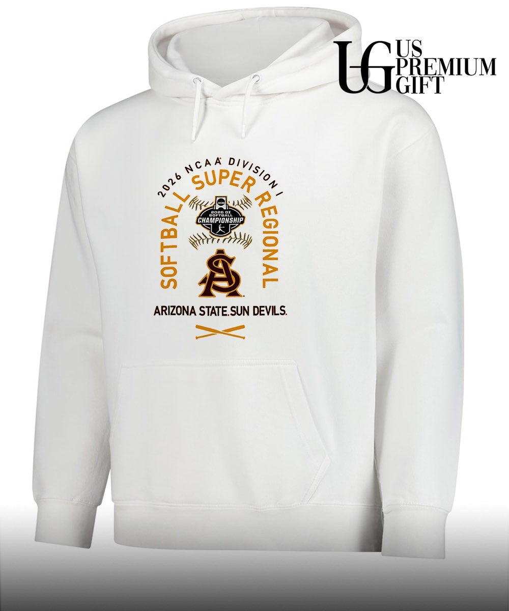 Arizona State Sun Devils NCAA Division I NCAA Softball Super Regional 2026 shirt