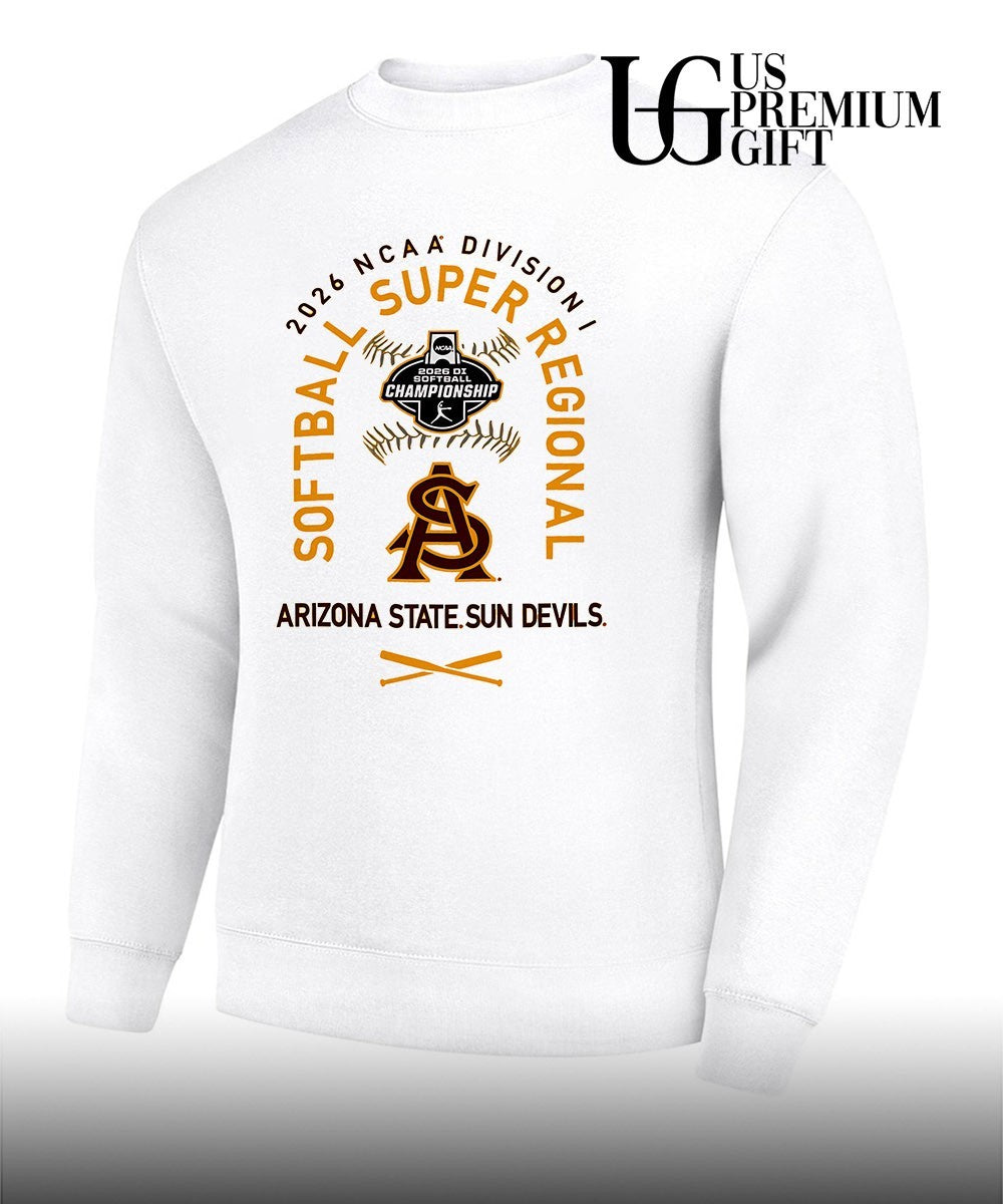 Arizona State Sun Devils NCAA Division I NCAA Softball Super Regional 2026 shirt