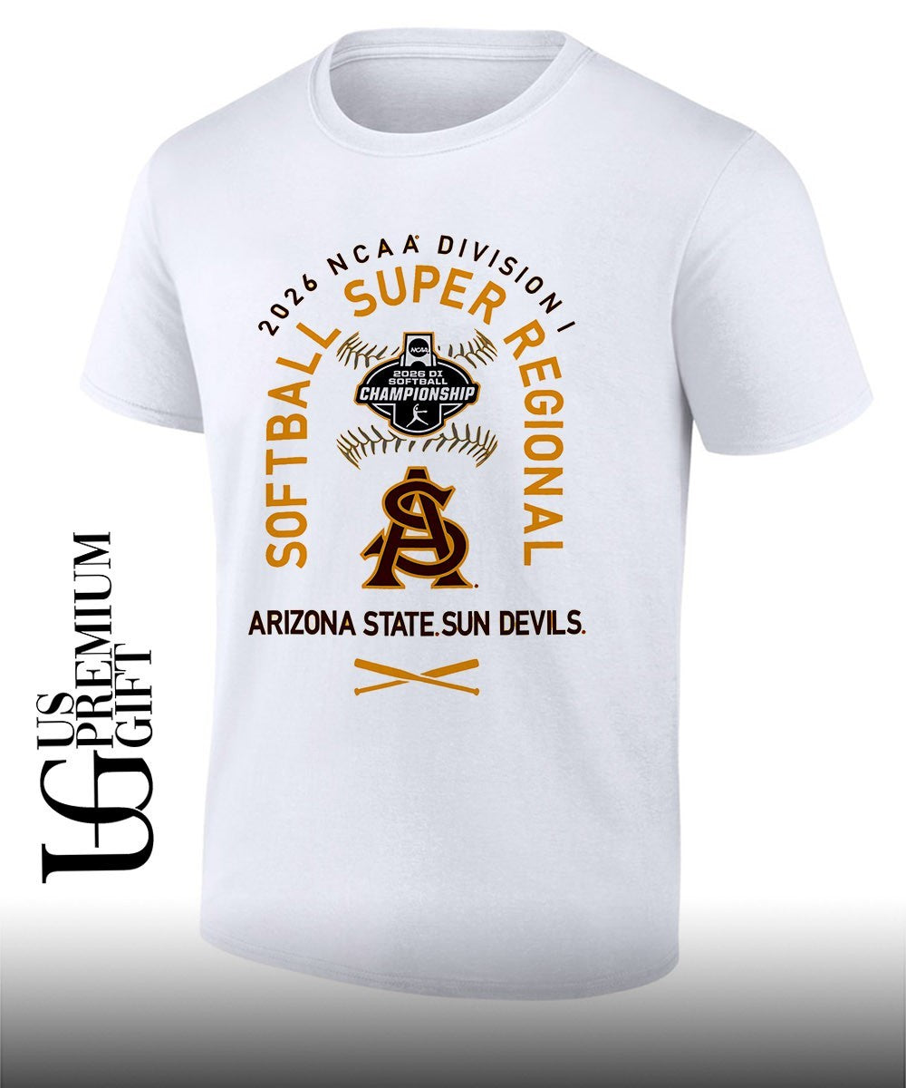 Arizona State Sun Devils NCAA Division I NCAA Softball Super Regional 2026 shirt