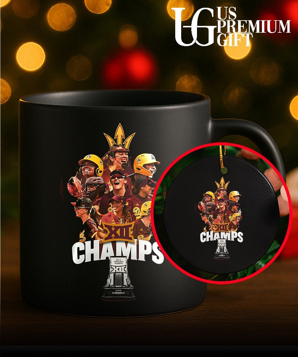 Arizona State Sun Devils Softball Big 12 Champions 2026 poster shirt