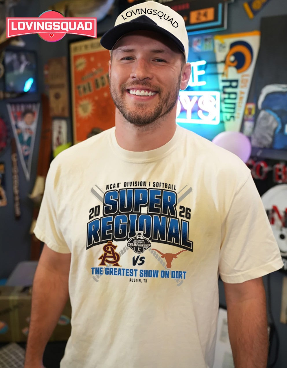 Arizona State Sun Devils vs Texas Longhorns NCAA Division I softball Super Regional 2026 shirt