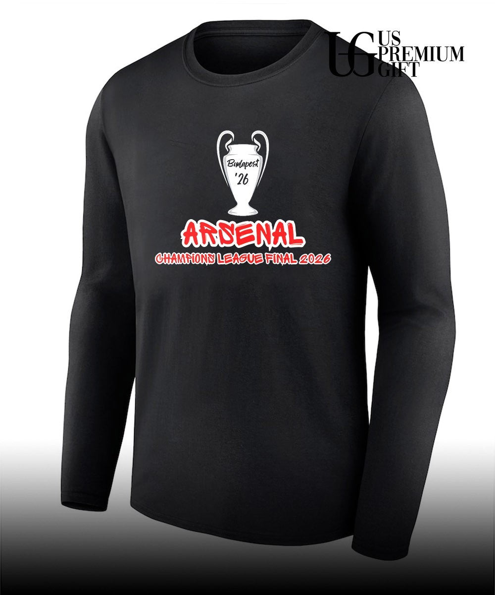 Arsenal Champions League Final 2026 trophy shirt