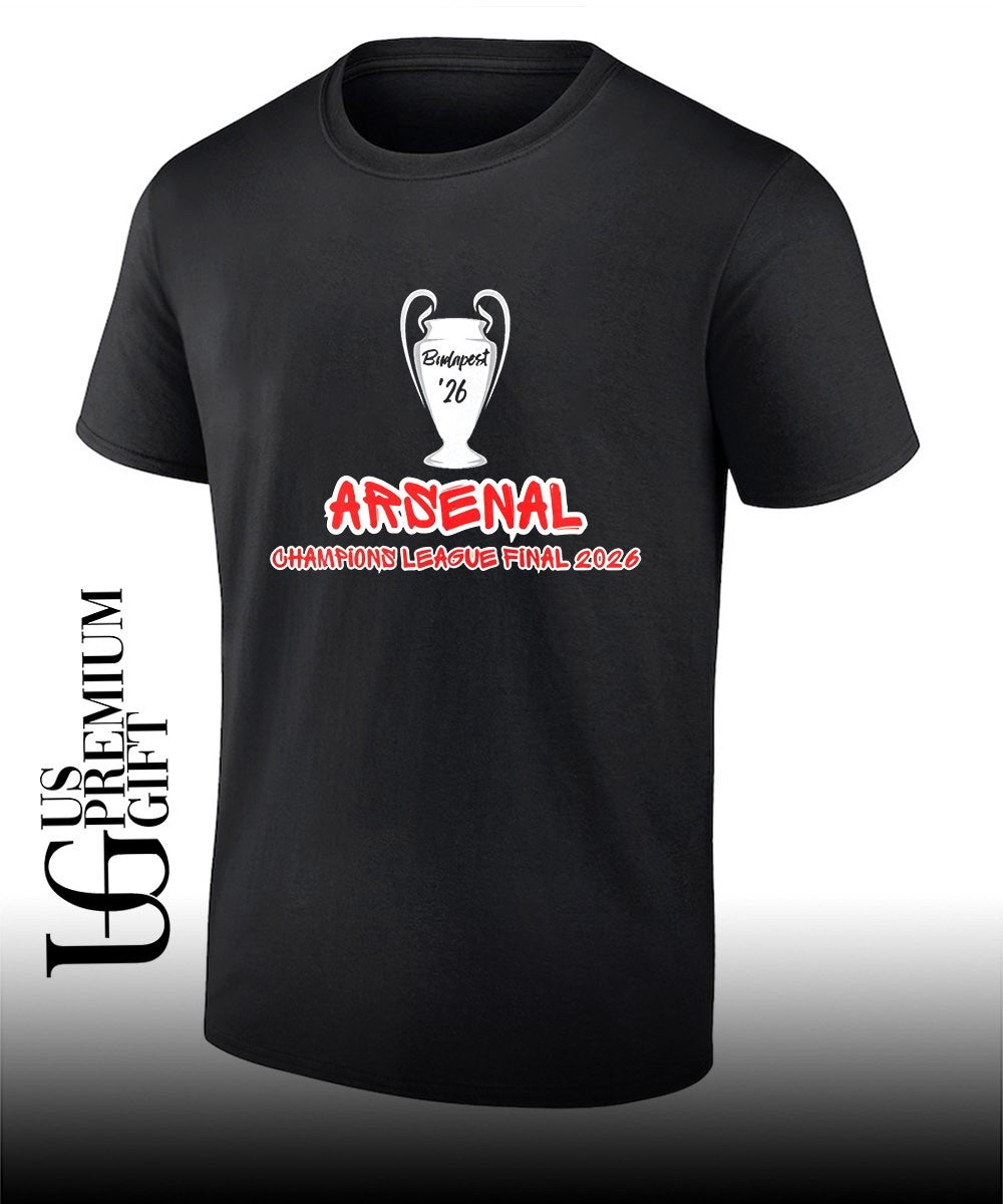 Arsenal Champions League Final 2026 trophy shirt