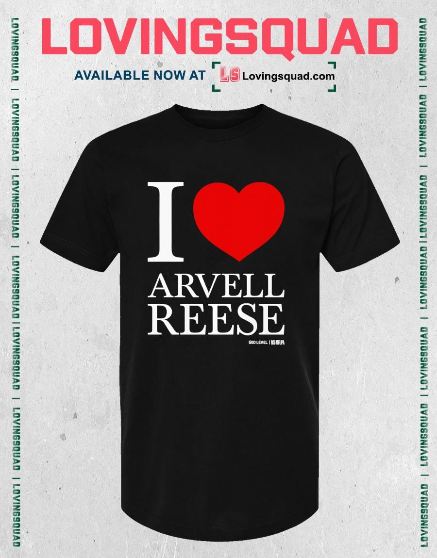 Arvell Reese New York G I Love Shirt
