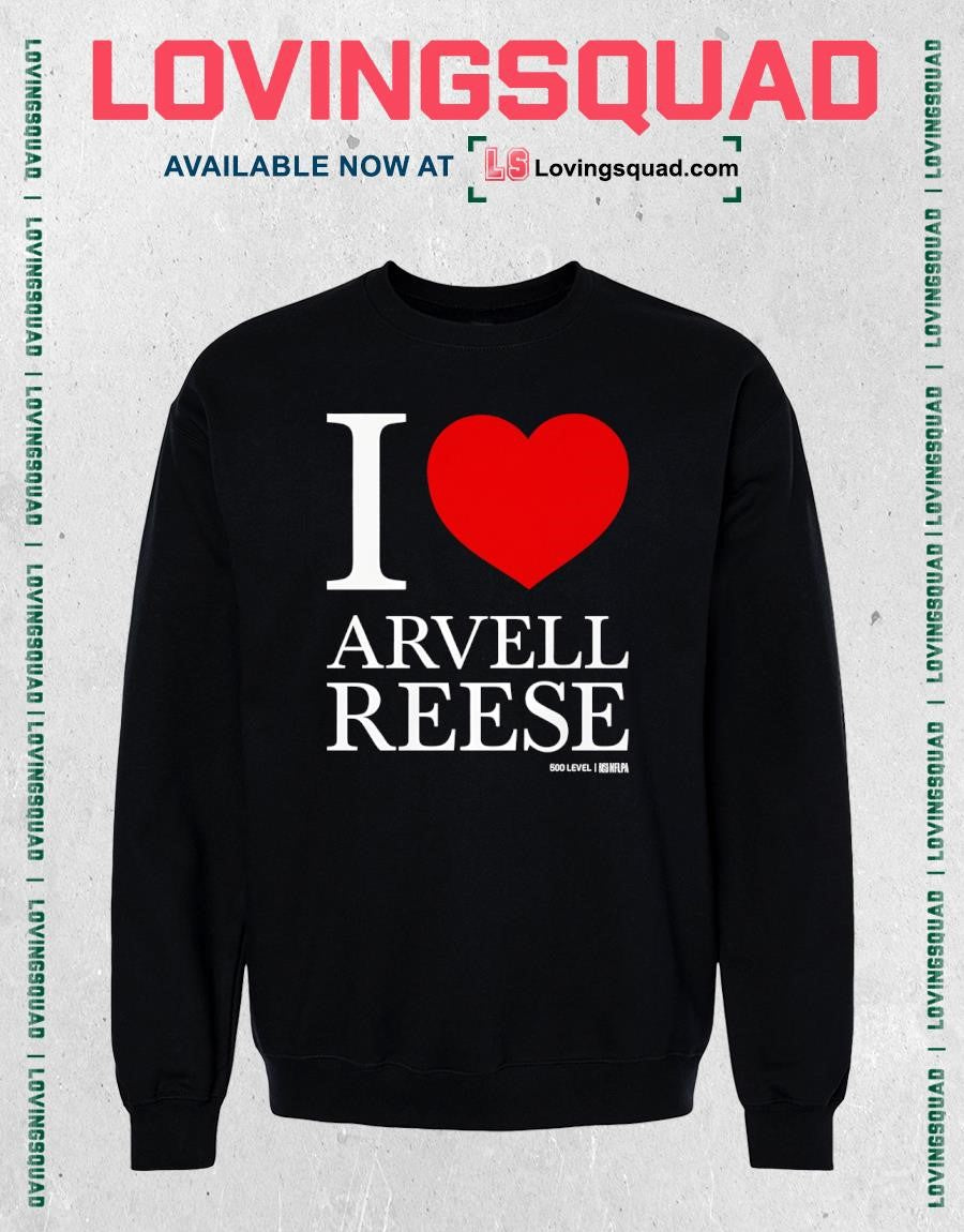 Arvell Reese New York G I Love Shirt