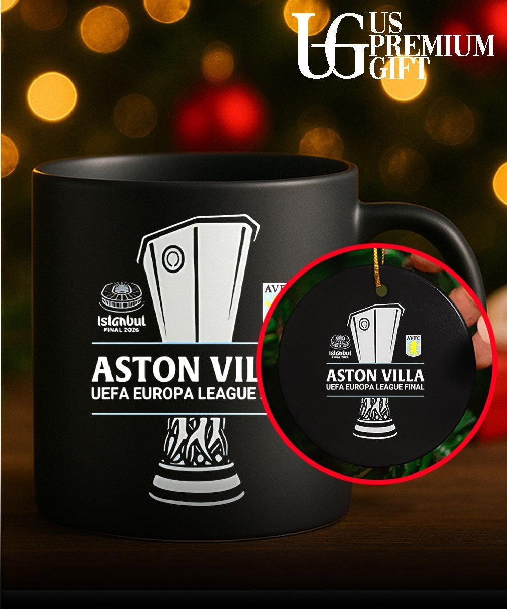 Aston Villa UEFA Europa League Final Istanbul 2026 T-shirt
