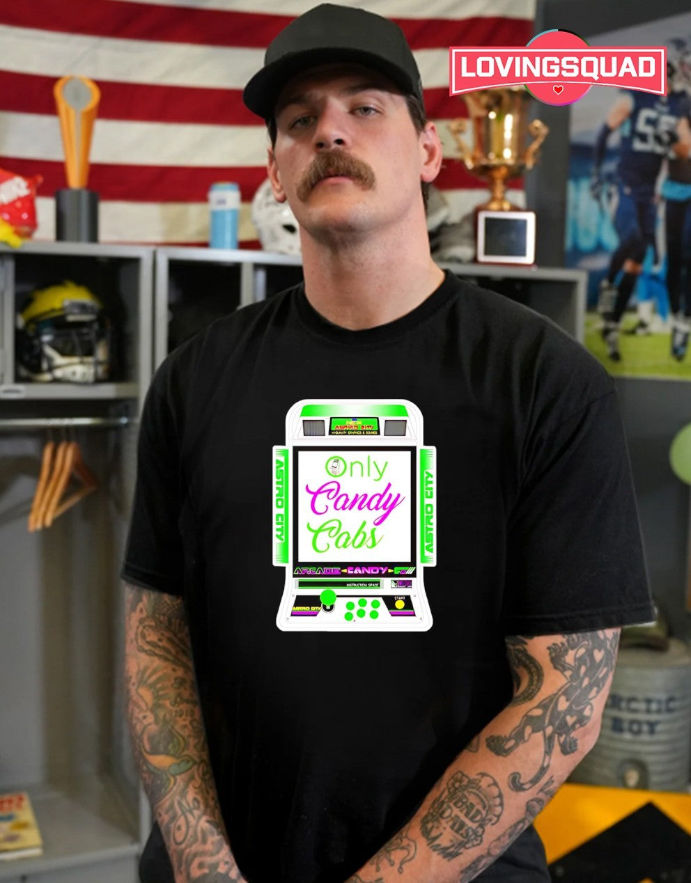 Astro City Candy Cabs Retro Arcade Gaming shirt