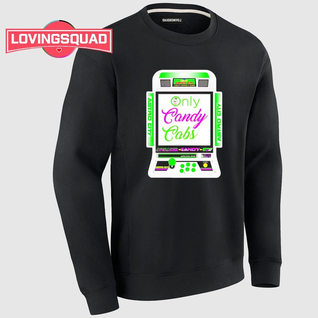 Astro City Candy Cabs Retro Arcade Gaming shirt