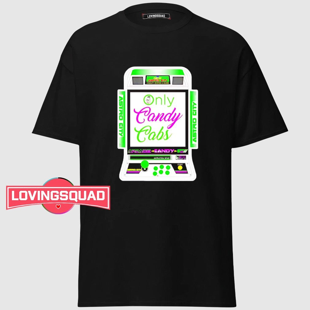 Astro City Candy Cabs Retro Arcade Gaming shirt