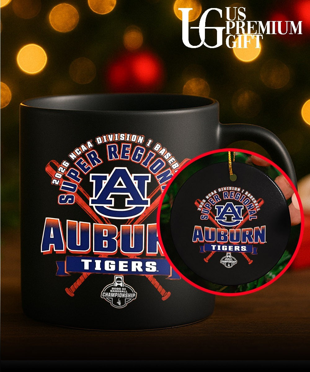 Auburn Tigers NCAA Division I Baseball 2026 Super Regional Championship shirt