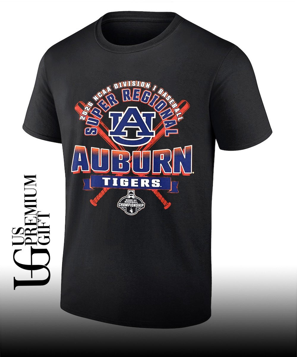 Auburn Tigers NCAA Division I Baseball 2026 Super Regional Championship shirt