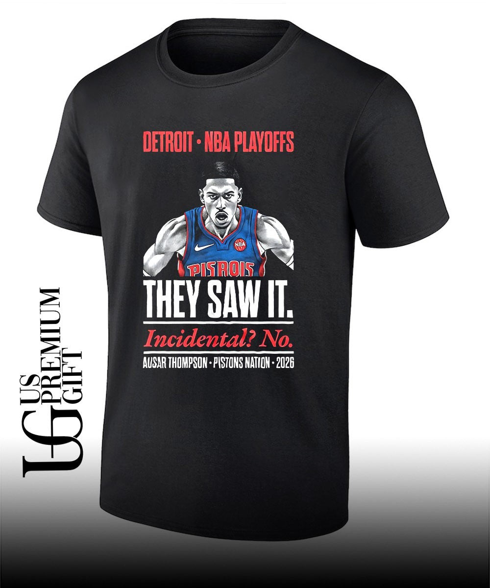 Ausar Thompson Detroit Pistons No Call Playoffs 2026 shirt