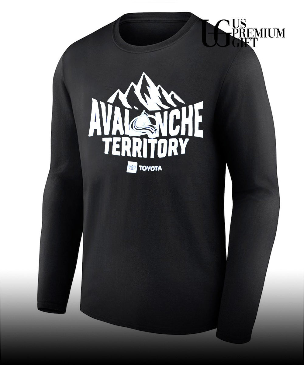 Avalanche Territory Colorado Avalanche NBA 2026 Toyota shirt